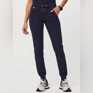 FIGS- Navy Zamora Jogger Scrub Pants | Size: XS